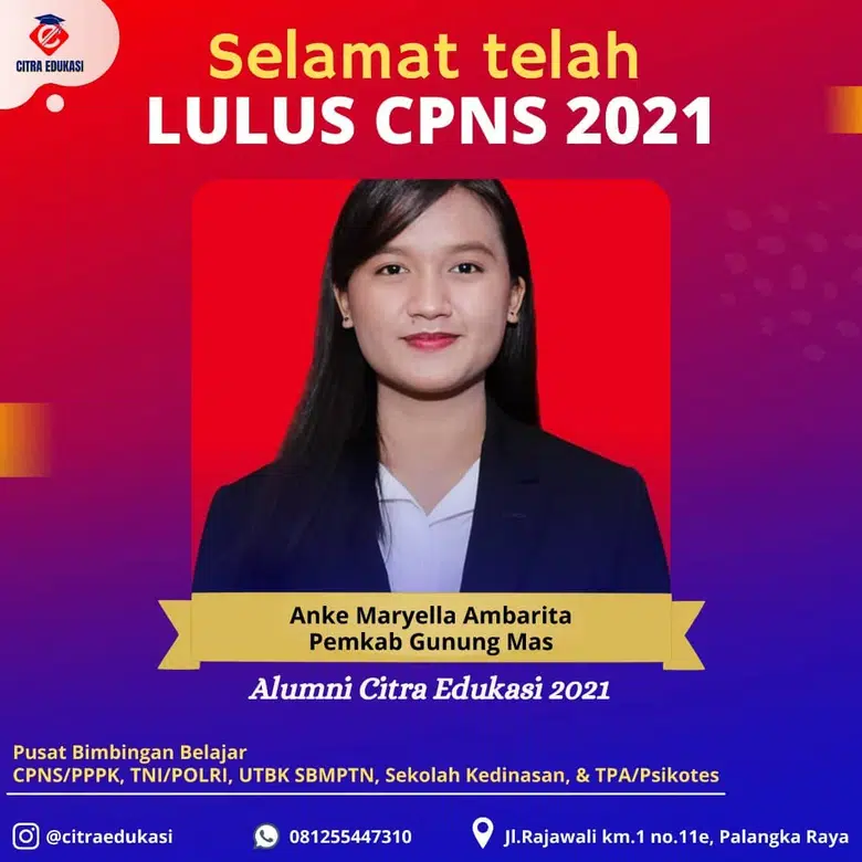 Alumni Citra Edukasi Anke Maryella Ambarita