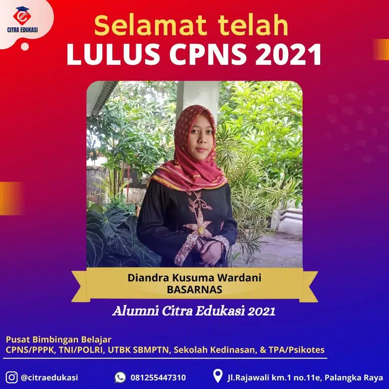 Alumni Citra Edukasi Diandra Kusuma Wardani