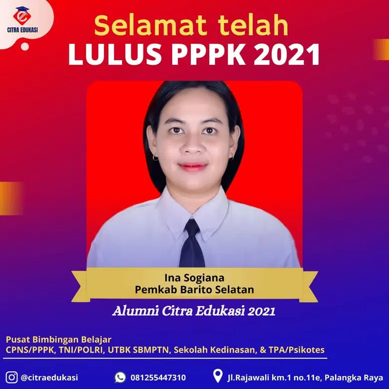 Alumni Citra Edukasi Ina Sogiana
