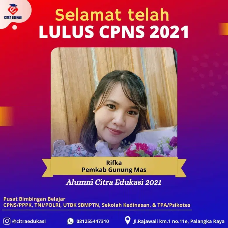 Alumni Citra Edukasi Rifka