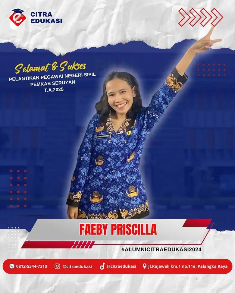 Alumni Citra Edukasi Faeby Priscilla