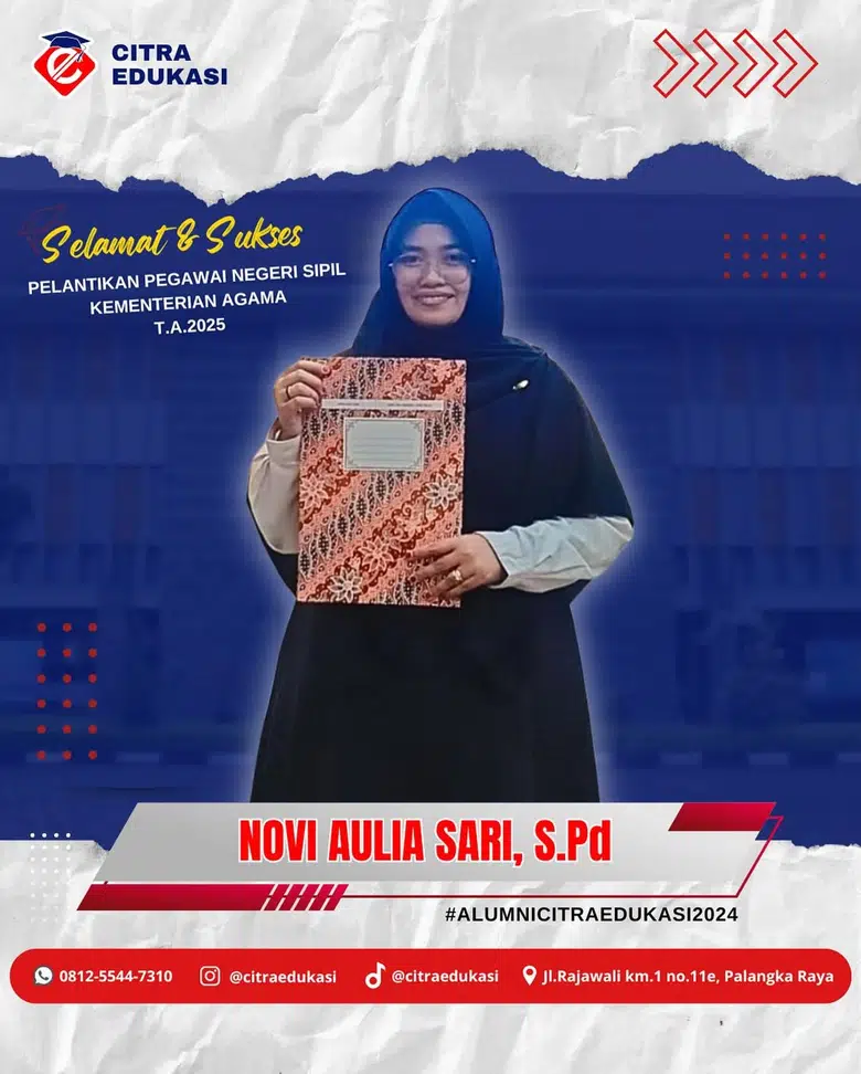 Alumni Citra Edukasi Novi Aulia Sari