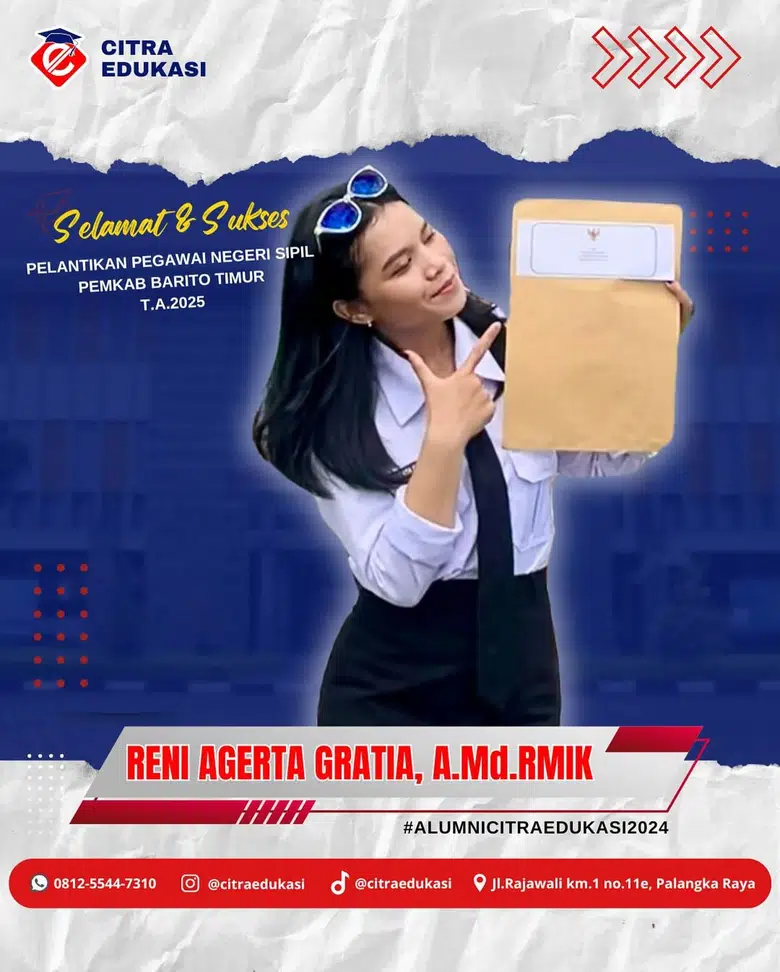 Alumni Citra Edukasi Reni Agerta Gratia