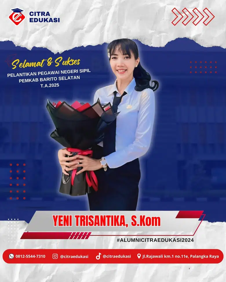 Alumni Citra Edukasi Yeni Trisantika