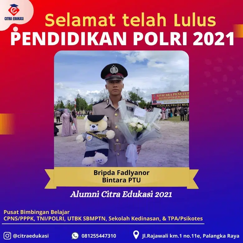Alumni Citra Edukasi Bripda Fadlyanor