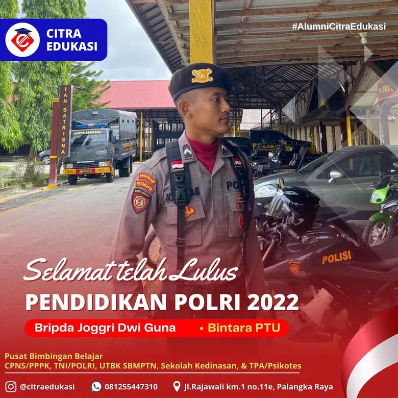 Alumni Citra Edukasi Bripda Joggri Dwi Guna