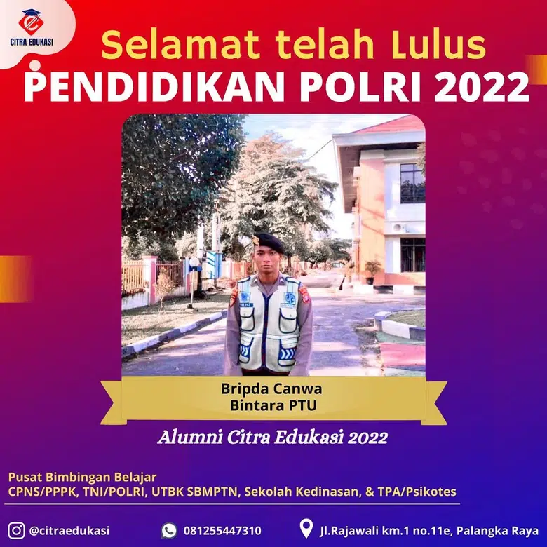 Alumni Citra Edukasi Bripda Canwa