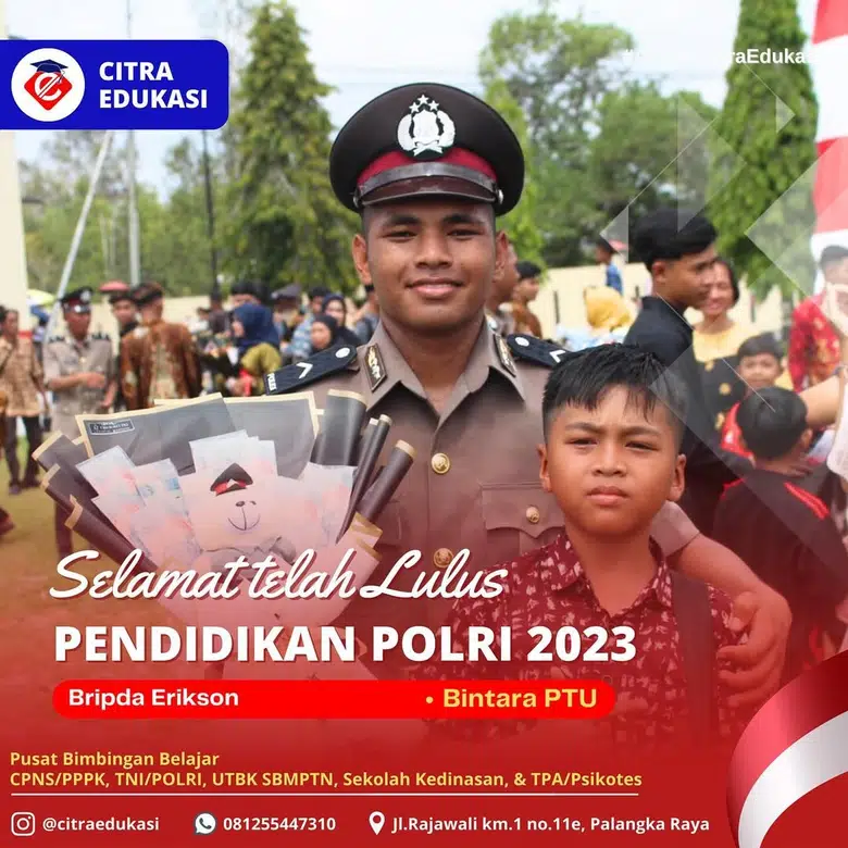 Alumni Citra Edukasi Bripda Erikson