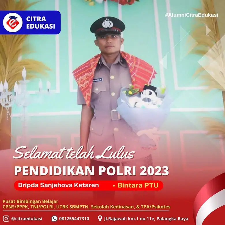 Alumni Citra Edukasi Bripda Sanjehova Ketaren