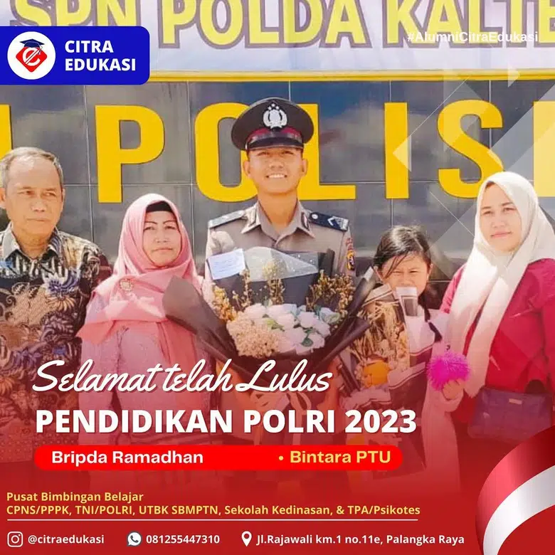 Alumni Citra Edukasi Bripda Ramadhan
