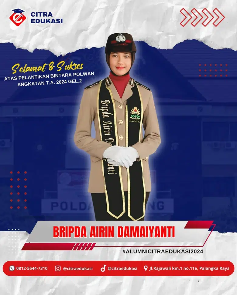 Alumni Citra Edukasi Bripda Airin Damaiyanti
