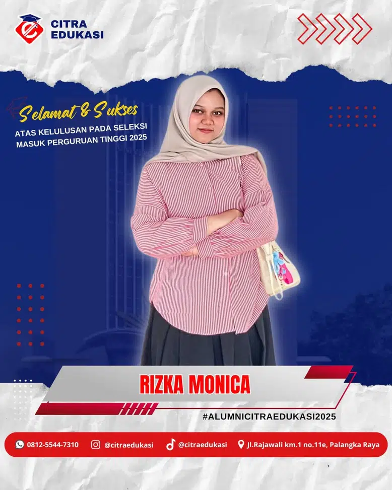 Alumni Citra Edukasi Rizka Monica