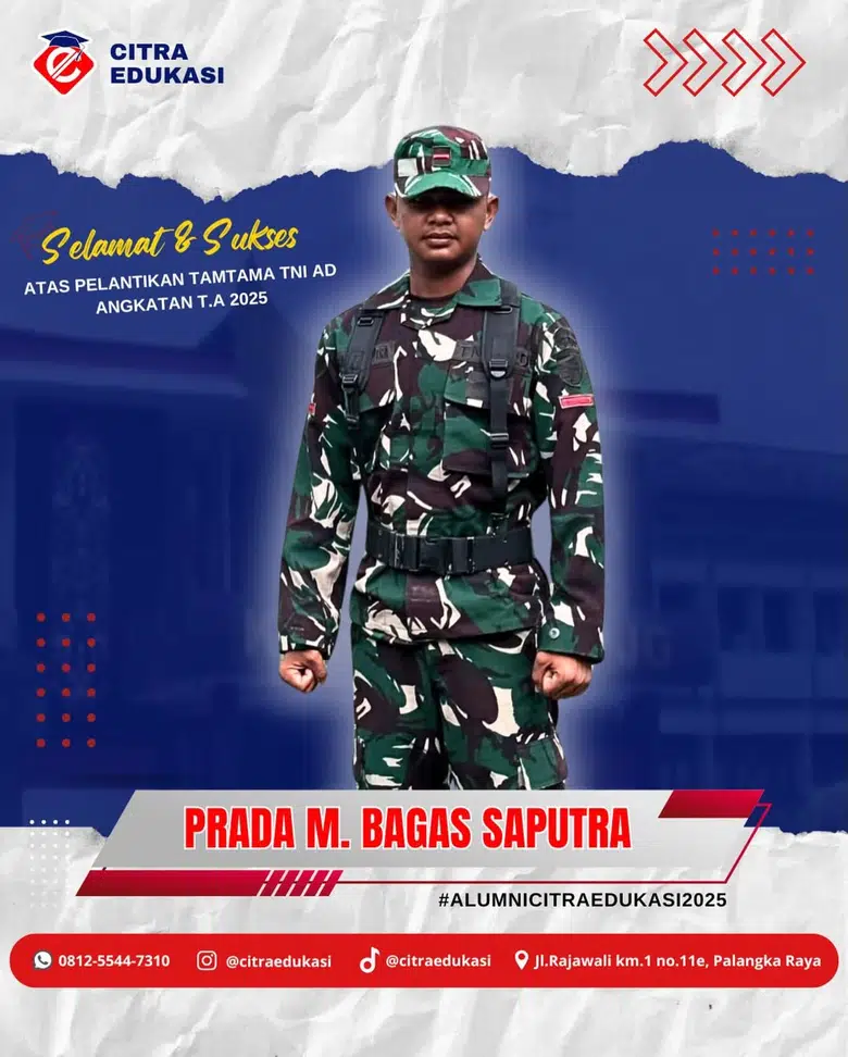 Alumni Citra Edukasi Prada M. Bagas Saputra
