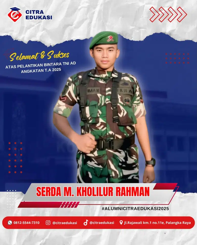 Alumni Citra Edukasi Serda M. Kholilur Rahman