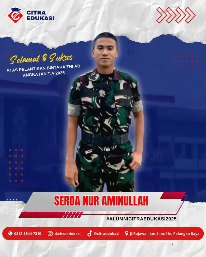 Alumni Citra Edukasi Serda Nur Aminullah